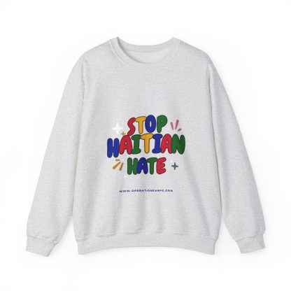 Stop Haitian Hate Crewneck Sweatshirt - Image 5