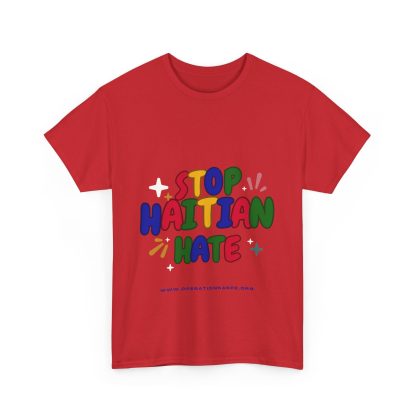 Stop Haitian Hate Tee - Image 23