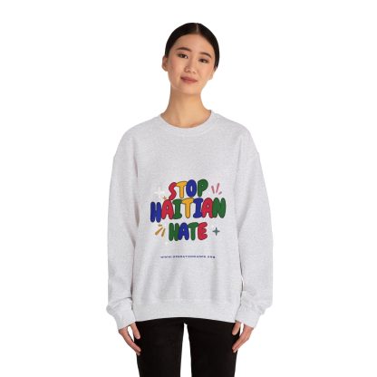 Stop Haitian Hate Crewneck Sweatshirt - Image 8